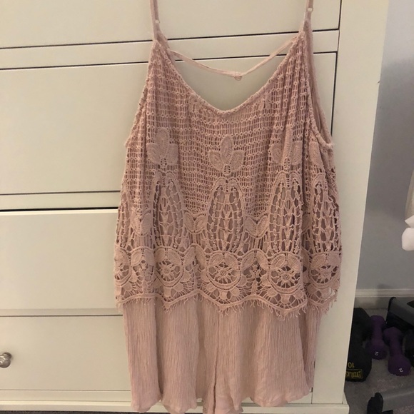 American Eagle Outfitters Other - American Eagle Blush Pink Romper American Eagle Outfitters Other - American Eagle Blush Pink Romper